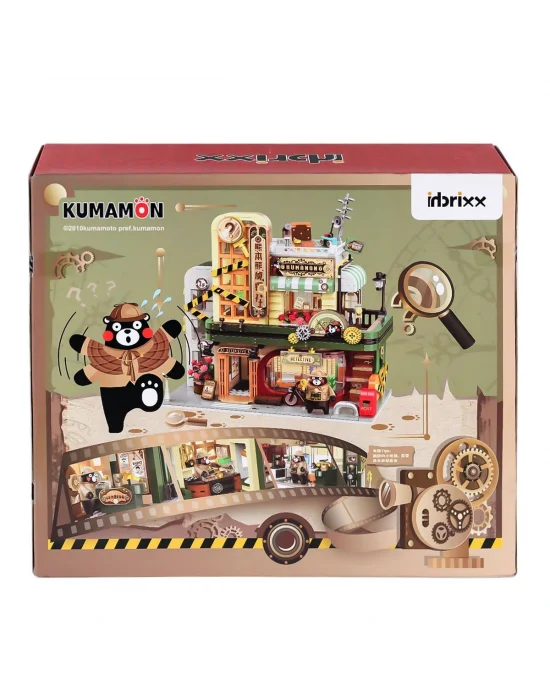 P880035 Panlos Brick - Kumamon Dekektiflik Ofisi 1286 Parça Yapım Seti