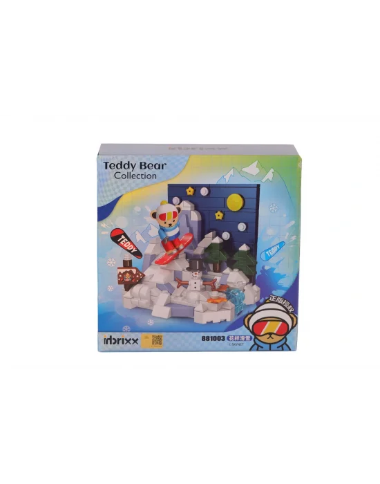 P88103 Panlos Desenli Kaykay 216 Parça Block Oyuncak