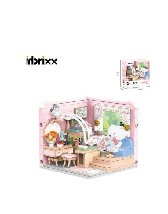 P885001 Panlos Kedi Odası 287 Parça Block Oyuncak