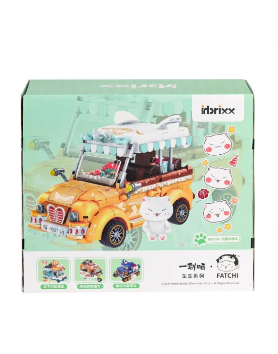 P885304 Panlos Brick - One Meow Serisi - Tangyuanın Arabası 622 Parça Yapım Seti