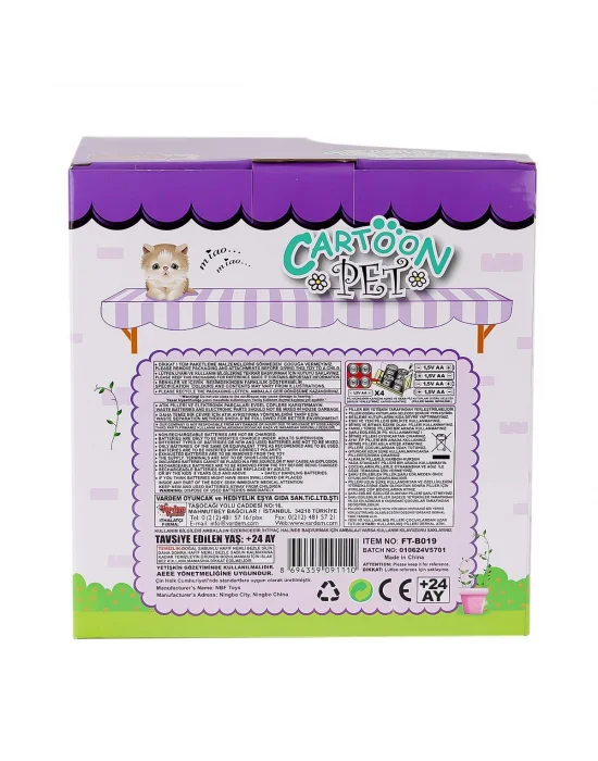 Pft-b019 Yürüyen Tasmalı Peluş Köpek