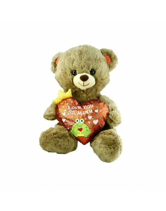 Pjh2323 Peluş Kalpli Ayı Love You 30 Cm