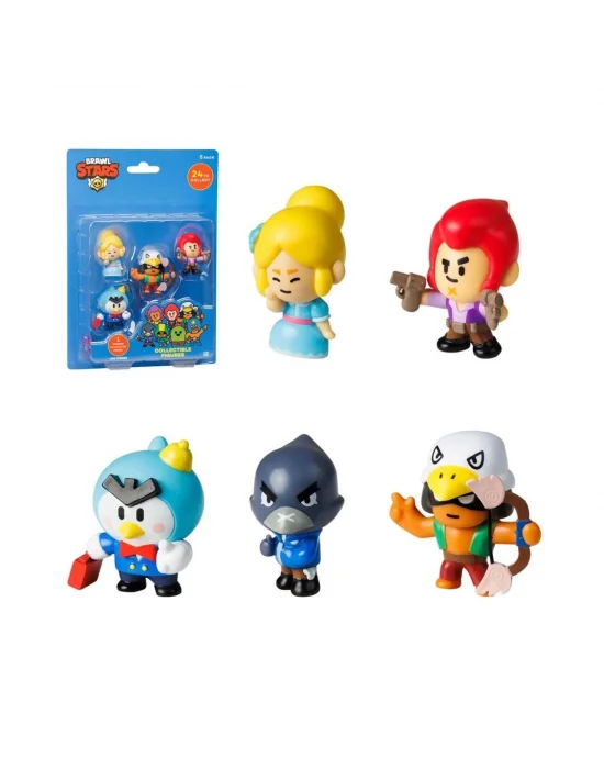 Pmı/brw2040 Brawl Stars 5li Figür -necotoys