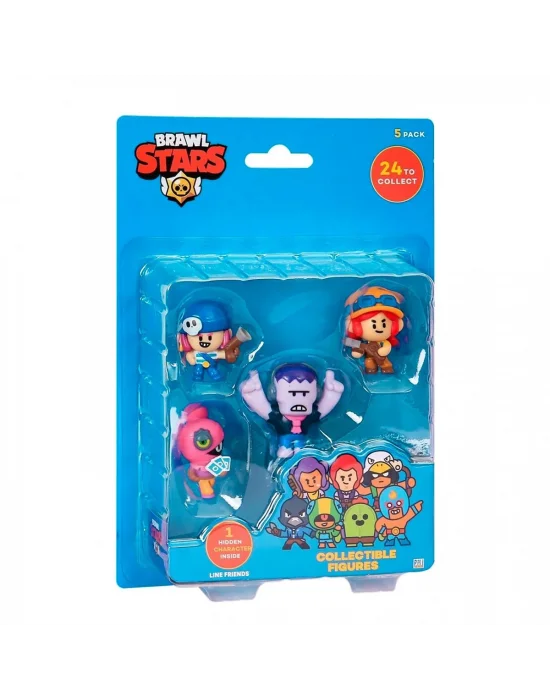 Pmı/brw2040 Brawl Stars 5li Figür -necotoys