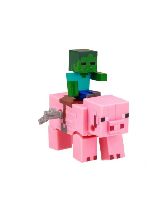 Pmı/mc1014 Minecraft 3d Kurma Mekanizmalı Figürler 2li Asorti