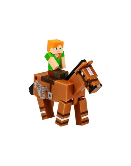 Pmı/mc1014 Minecraft 3d Kurma Mekanizmalı Figürler 2li Asorti