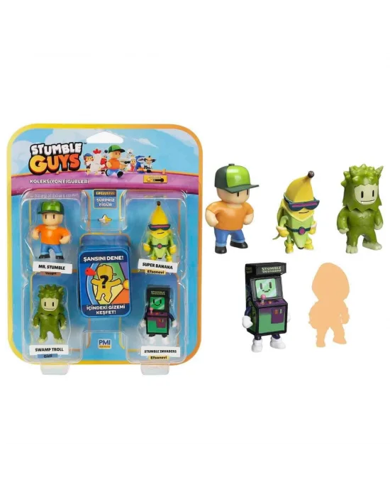 Pmı Sg2240 Stumble Guys Figür Seti 5li -necotoys