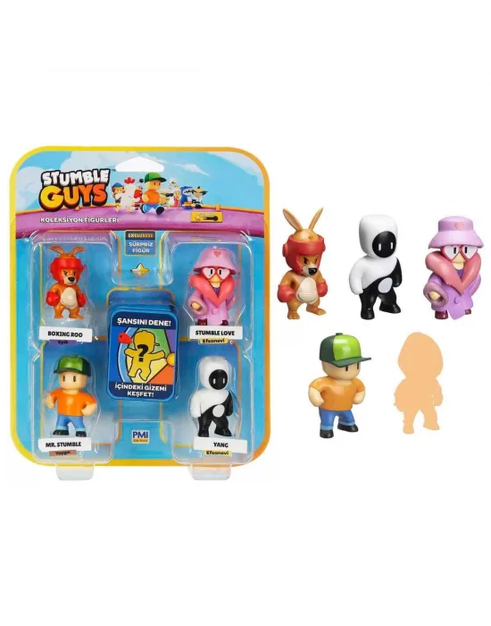 Pmı Sg2240 Stumble Guys Figür Seti 5li -necotoys