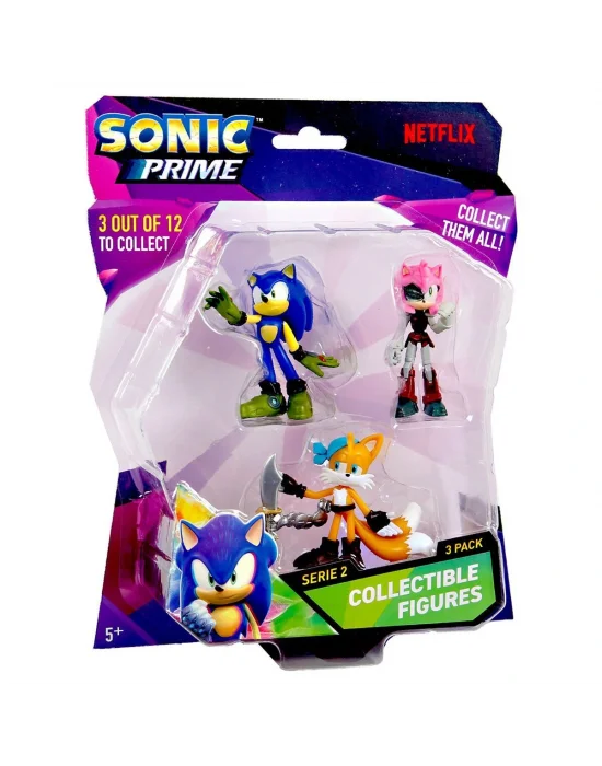 Pmı Son2220 Sonic 3lü Figür Blister Asorti