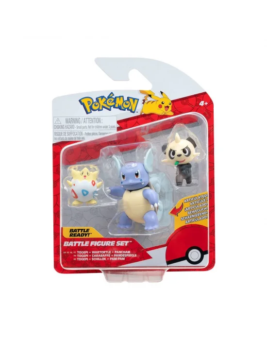 Pok 95155-k Pokemon Battle 3lü Figür Seti