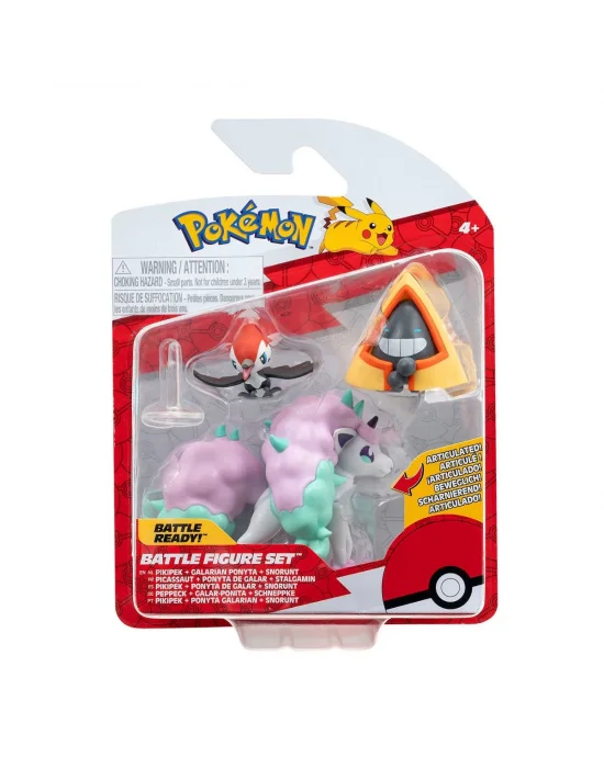 Pok 95155-k Pokemon Battle 3lü Figür Seti