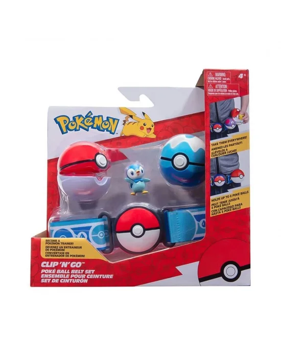 Pok 95283-u Pokemon Clip N Go Pokeball Kemer Ve Figür Seti Seri 1 -necotoys