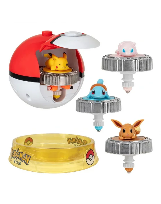 Pok Pkw4408 Pokemon Battle Spinner Deluxe Arena Set