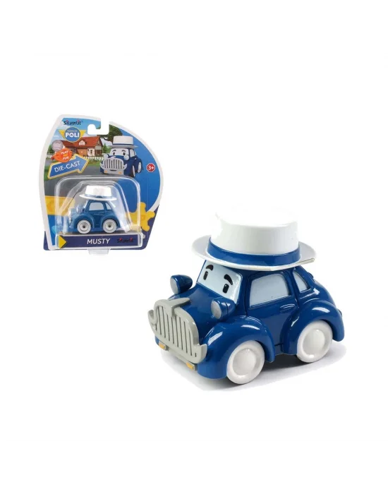 Polı 83151 Metal Araç Karakter Figürler Asorti