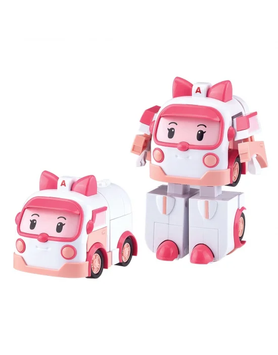 Polı Mrt-0651 Robocar Transforming Robot Figür Amber -necotoys