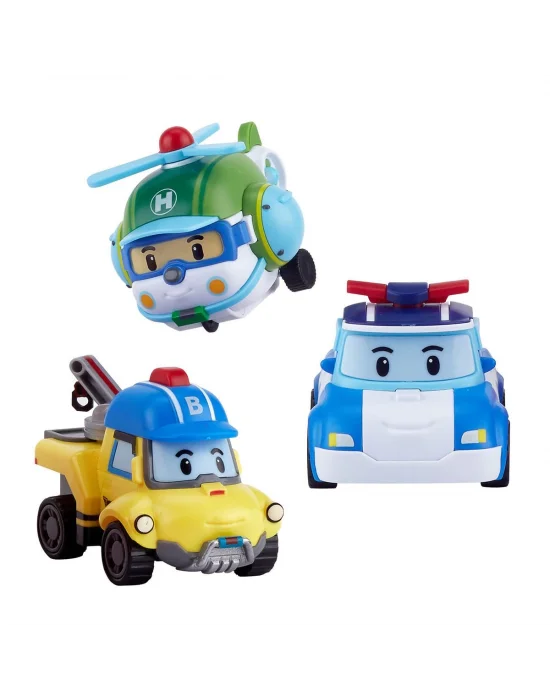 Polı-zr-912 Robocar Poli Gogo City Seri Poli Burky Helly Oyun Seti