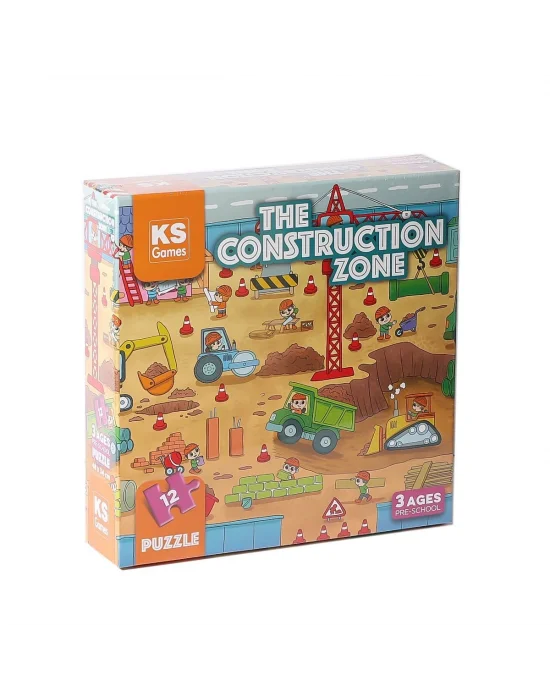 Prs 32704 The Construction Pre School Puzzle -ks Puzzle