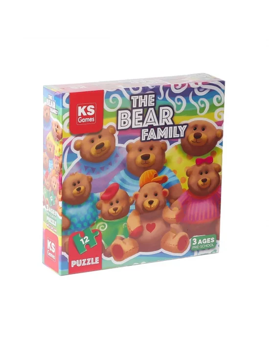 Prs 32705 The Bear Family Pre School Puzzle -kspuzzle