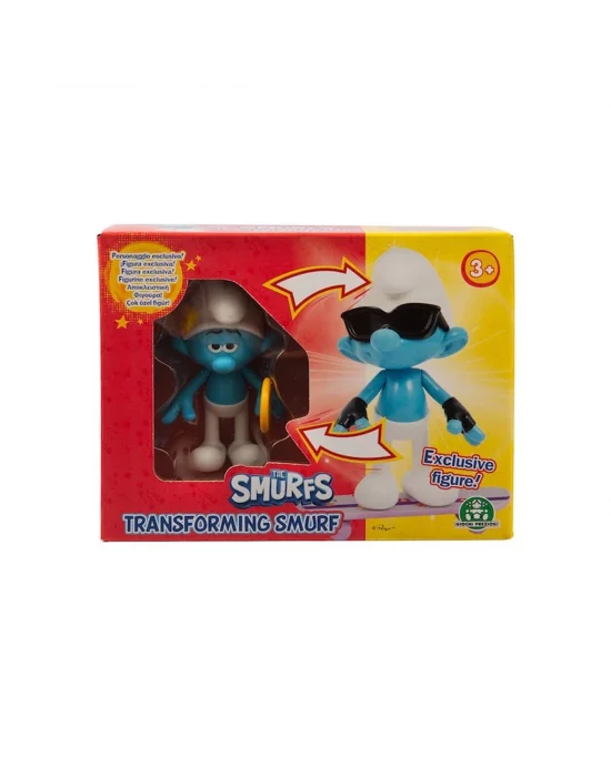 Puf23000 Şirinler Dönüşen 10 Cm Figür