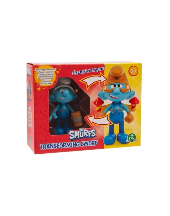 Puf23000 Şirinler Dönüşen 10 Cm Figür