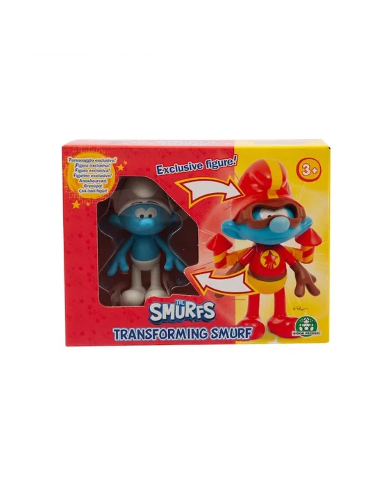 Puf23000 Şirinler Dönüşen 10 Cm Figür