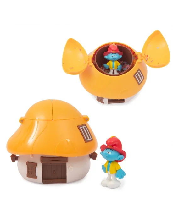 Puf38000 Şirinler Sürpriz Mantar Evi Oyun Seti