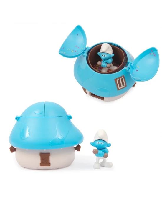 Puf38000 Şirinler Sürpriz Mantar Evi Oyun Seti