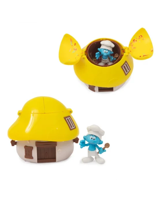 Puf38000 Şirinler Sürpriz Mantar Evi Oyun Seti