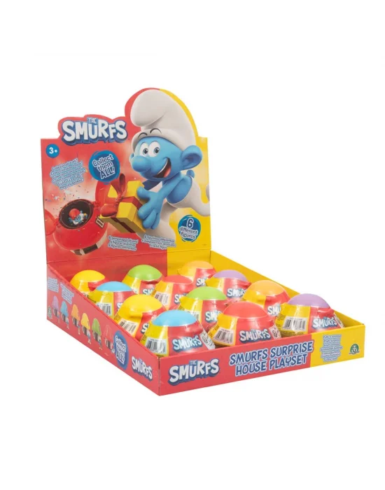 Puf38000 Şirinler Sürpriz Mantar Evi Oyun Seti