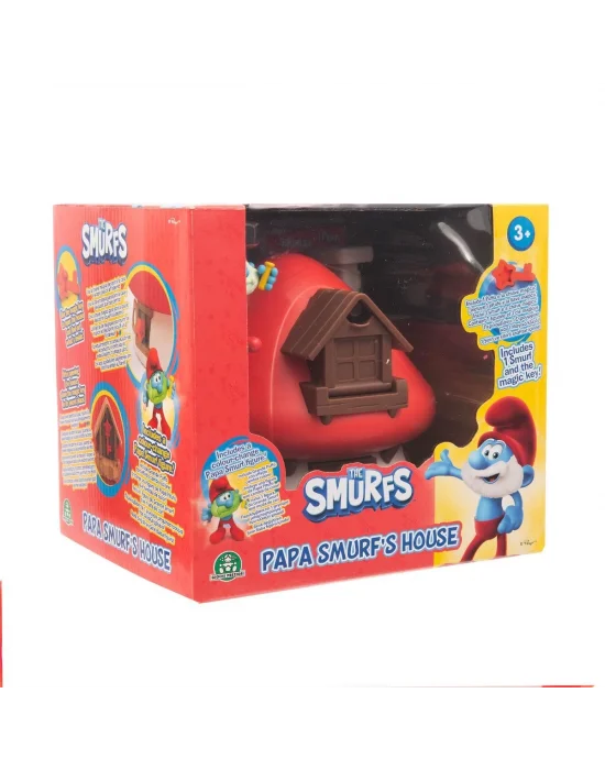 Puf40000 Şirinler Şirin Baba Mantar Evi Oyun Seti