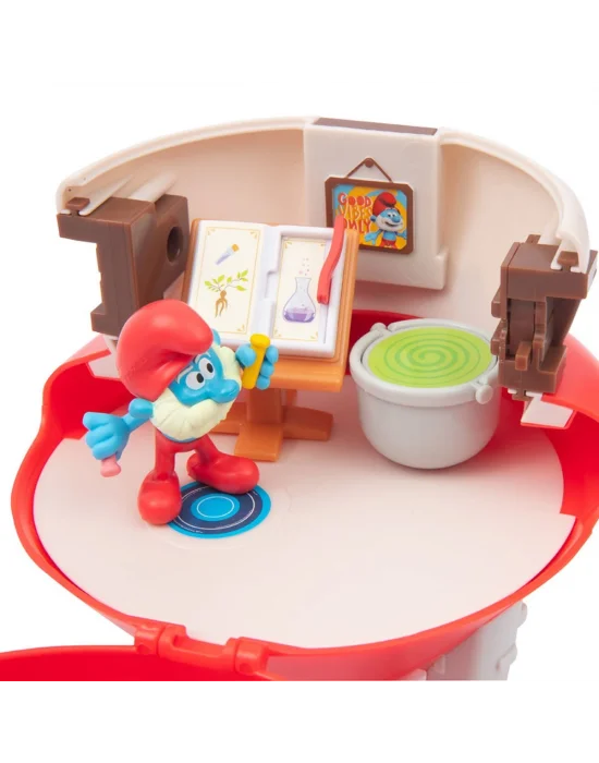 Puf40000 Şirinler Şirin Baba Mantar Evi Oyun Seti