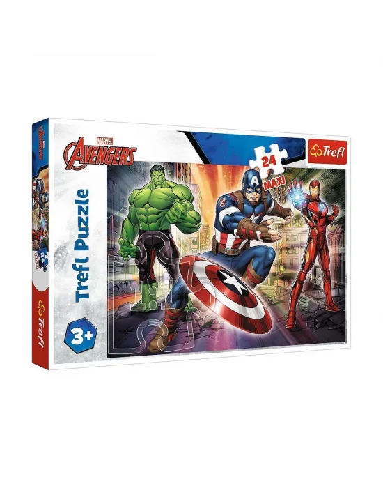 Puzzle-14321 Marvel 24 Parça Maxi Çocuk Puzzle