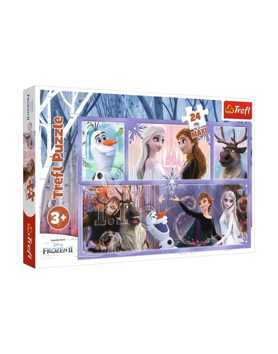 Puzzle-14345 Disney Frozen Iı 24 Parça Çocuk Puzzle