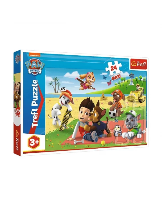Puzzle-14346 Paw Patrol 24 Parça Maxi Çocuk Puzzle -vardem