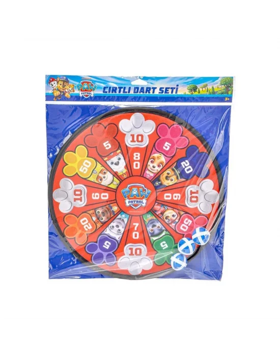 Pw0142 Paw Patrol Cırtlı Dart Seti