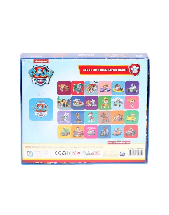 Pw7933 Paw Patrol Hafıza Oyunu -laço