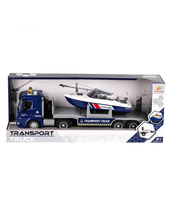 Py8815b Sesli Ve Işıklı Bot Taşıyan Tır -canem Oyuncak