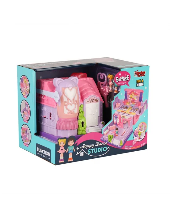 Qf2910-11-12-13-14-15 Işıklı Müzikli Aksesuarlı Ev Serisi Açılıp-katlanır