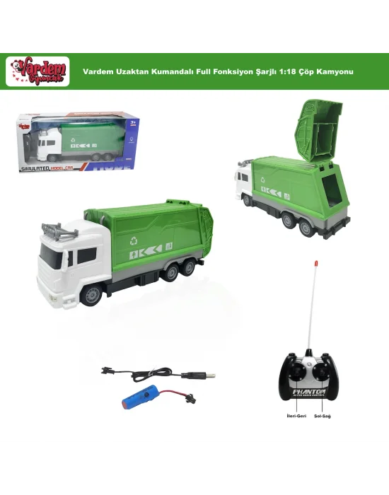 Rg-618-6a-7a Uk Ff Şarjlı 1 16 Kamyon Damperli