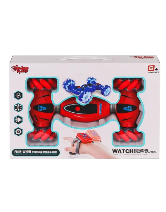 RQ2093 Bilekten Kontrollü Işıklı Ve Müzikli 4 Teker Tırmanış Aracı -vardem Oyuncak