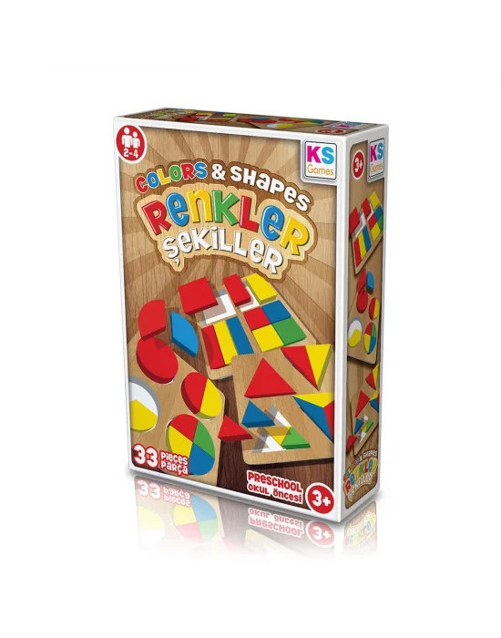 Rs240 Ks, Renkler - Şekiller - Colors & Shapes / +3 Yaş
