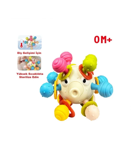 Rt603-7 Cır Cırlı Cıngıraklı Diş Kaşıyıcılı