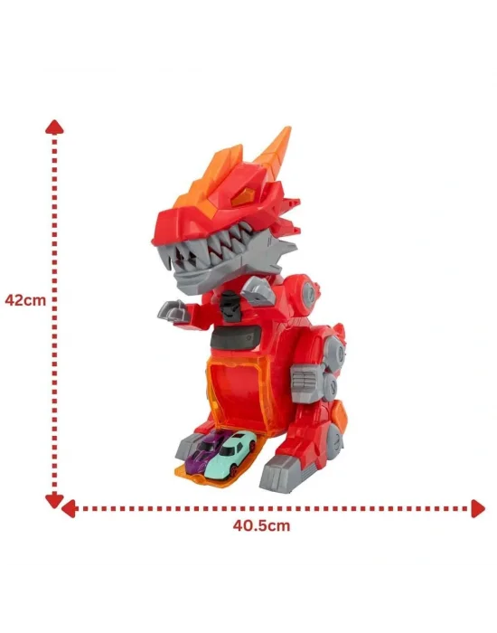 S00070024 -sun-htı-tmz-pist Set Robo Wreckerz Mega Beast Sesli/ışıklı