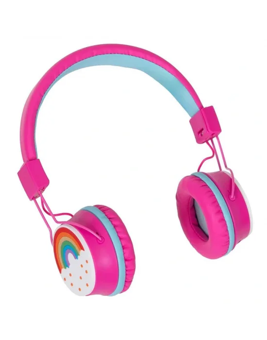 S01002605 -sun-gle-ech-kulaklık Mikrofonlu Katlanabilir Kablosuz Gökkuşağı Resim