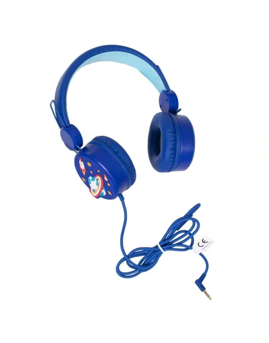 S02002604 -sun-gle-ech-kulaklık Mikrofonlu Kablolu Uzay Resimli Mv.