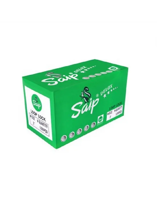 Saip 15 mm 10000 li Şeffaf Konfeksiyon Kılçık