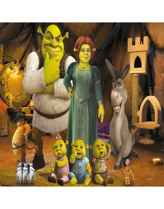 Sh 709 Shrek Puzzle 50 Prç