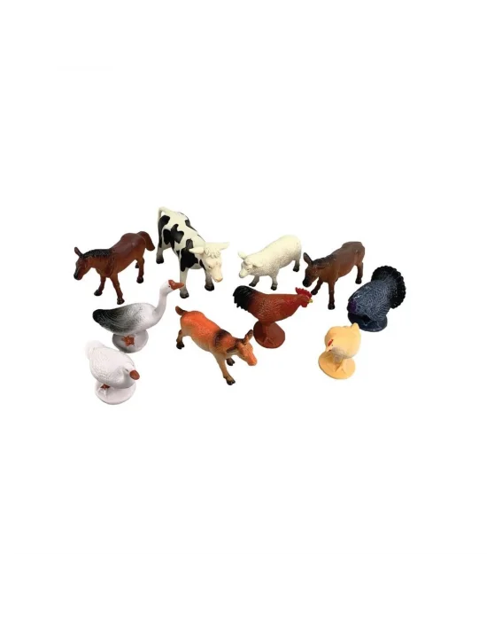 Sh-d5804 Vardem Kutulu 10 Parça Çiftlik Hayvanları Seti