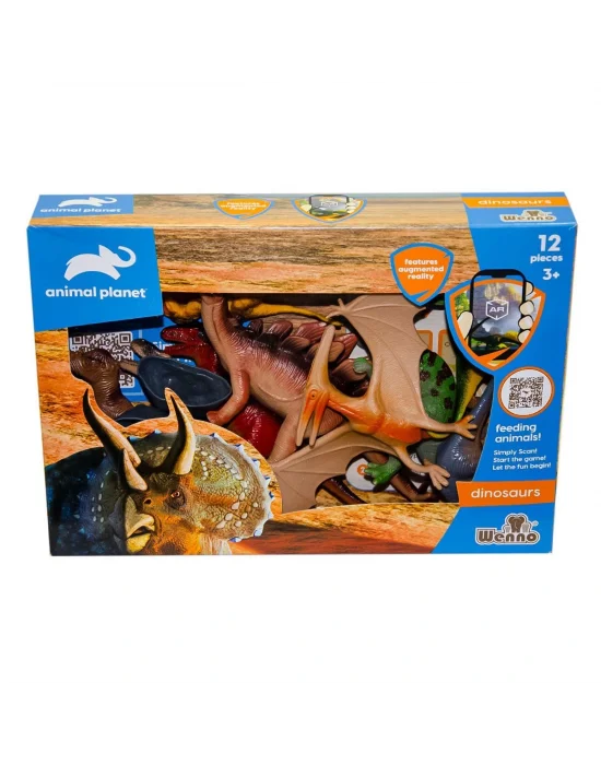 Sh-d5903 Kutulu 12 Parça Dinozor Seti - Vardem Oyuncak