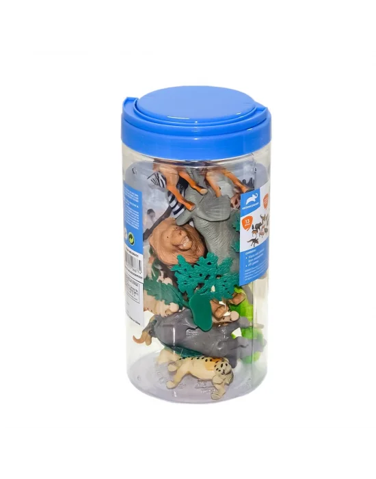 Sh-d6401 Vahşi Hayvan Oyun Seti 23 Cm -vardem